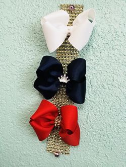 Back to school hair bows 😍