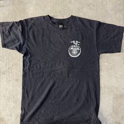 Obey Union Local black cotton T-shirt size medium