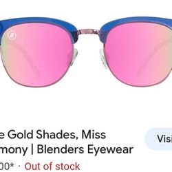 Miss Harmony Blenders  Sun Glasses