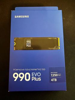 Samsung 990 EVO Plus 4TB NVMe M.2 SSD
