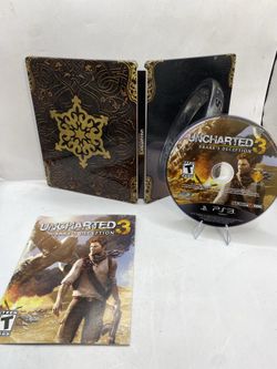 Uncharted 3: Drake's Deception Sony PlayStation 3 Complete Steelbook Edition