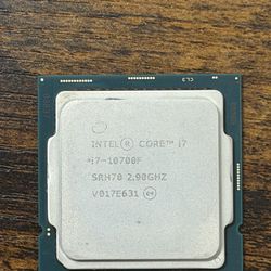 Intel i7-10700F 2.9GHz 8-core (16 threads) LGA1200 CPU - Tested & Working