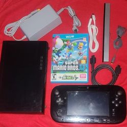 Nintendo Wii U With New Super Mario  Bros U & Luigi U