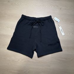Black Essential Shorts 