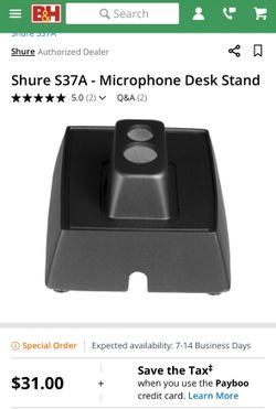 Shure Microphone Stand