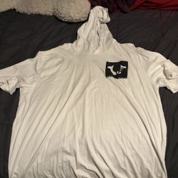 True Religion shirt w/hood 