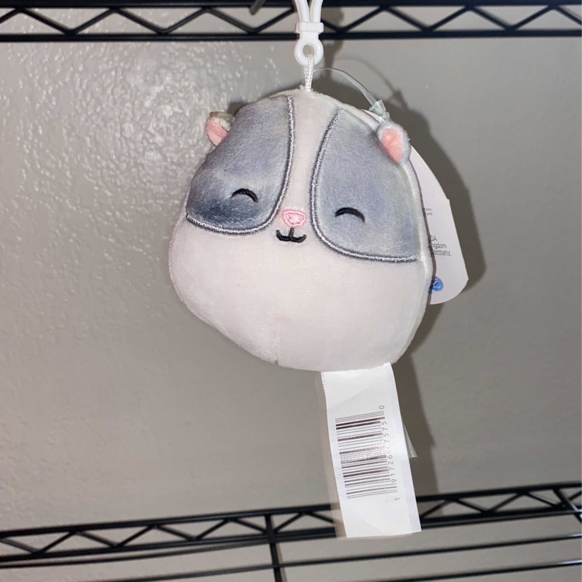 Hamster keychain Squishmallow