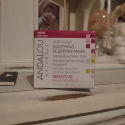 Andalou Naturals 1000 Roses Soothing Sleeping Mask 