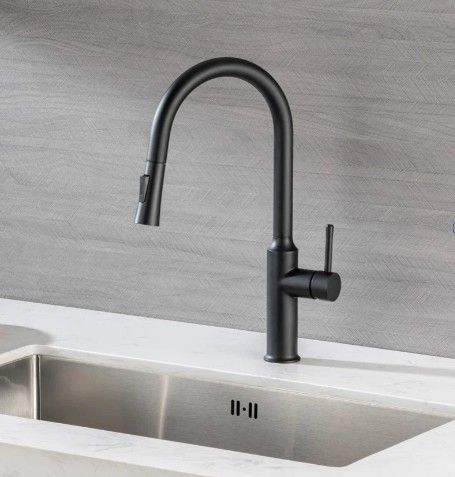 Pull-Down Single Handle Kitchen Faucet