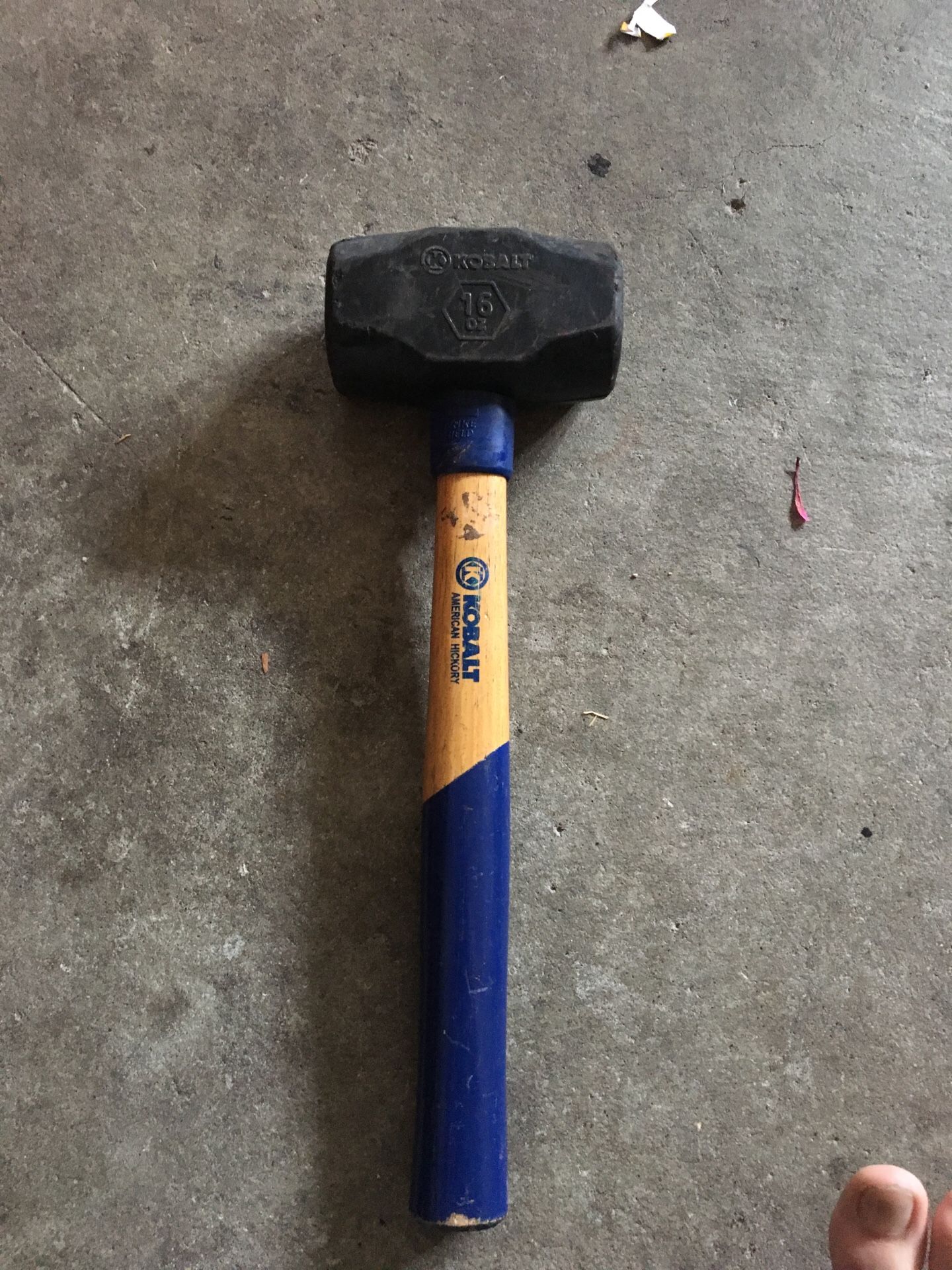 Kobalt 15oz rubber mallet