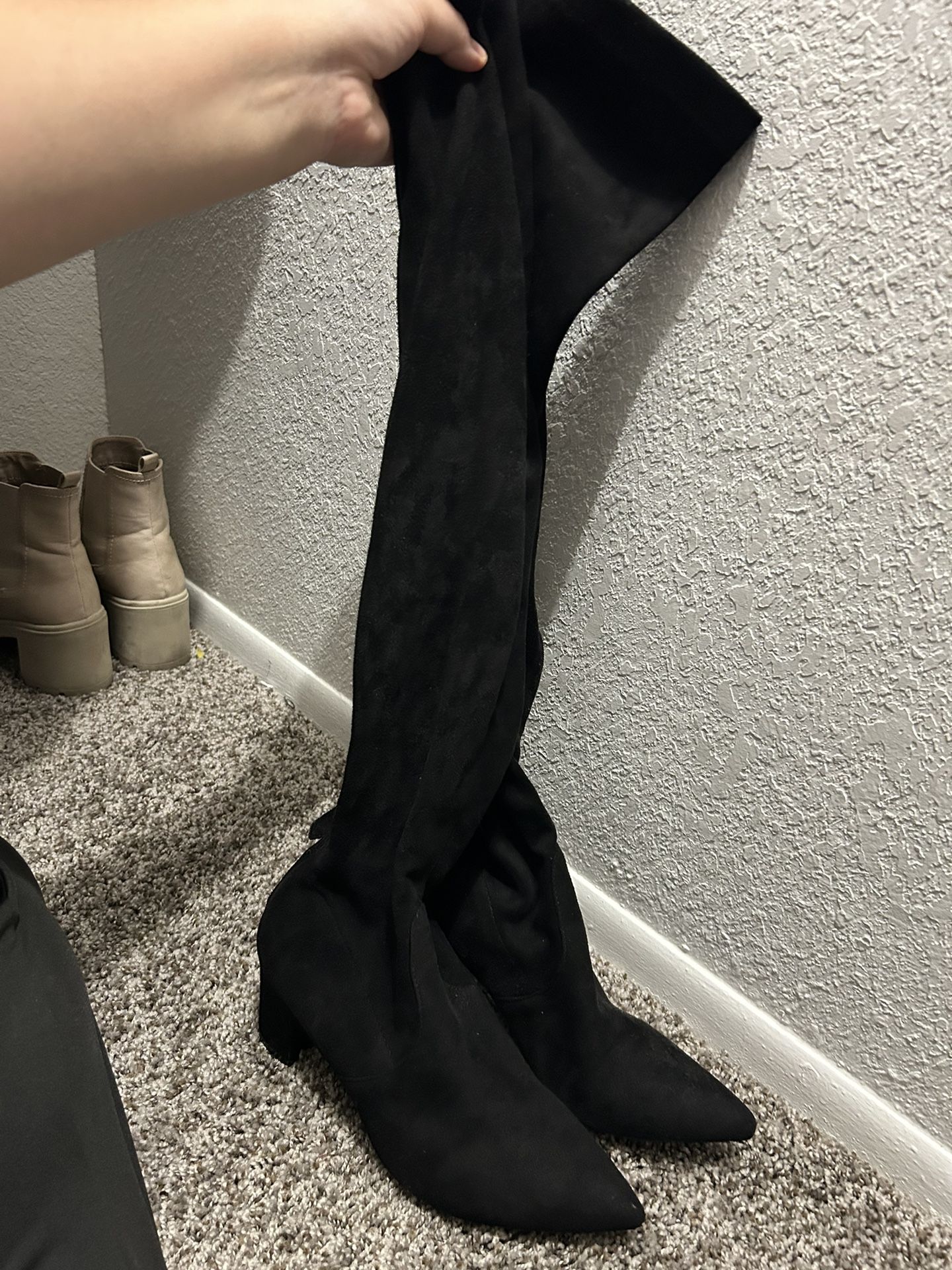 Thigh High Boots Size 8