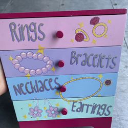 Small Jewelry Holder Rings Bracelets Necklaces Earrings