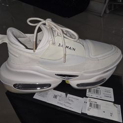 White BALMAIN SHOES