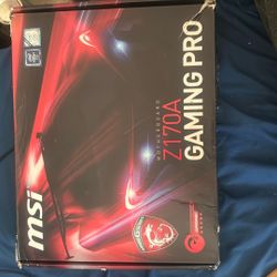 MSI Z170A Gaming Pro Motherboard 