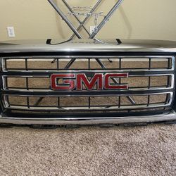 Factory OEM 2014-2015 GMC Sierra 1500 Chrome Grill 