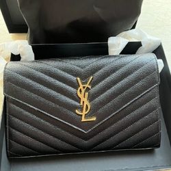 YSL chain bag black