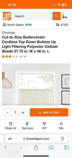 cut to size buttercream cordless top down up light filtering polyester cellular shade