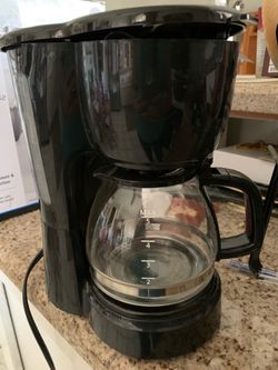 Mainstays 5 Cup Coffee Maker in Black
