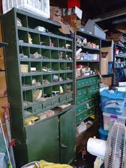Vintage shelves