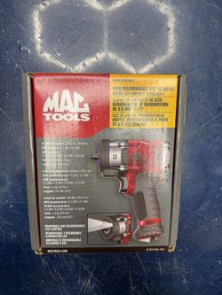 Mac Tools 3/8” Drive High Performance Impact Wrench