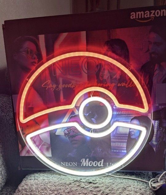 Pokémon Ball Neon Light