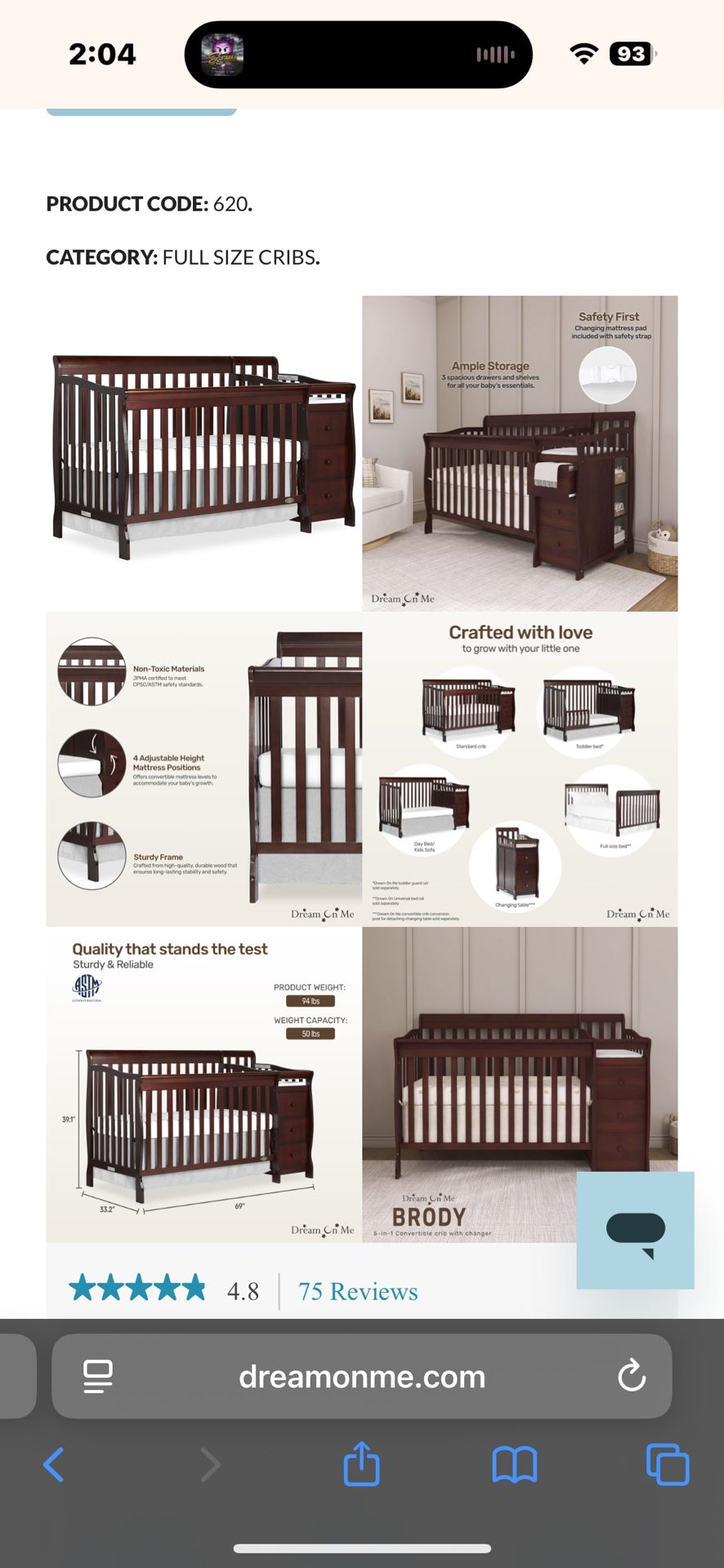 Baby Crib