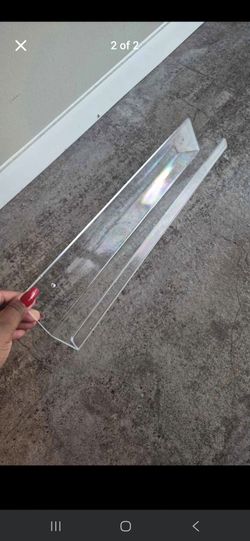 Acrylic shelf