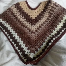 Crocheted Poncho 