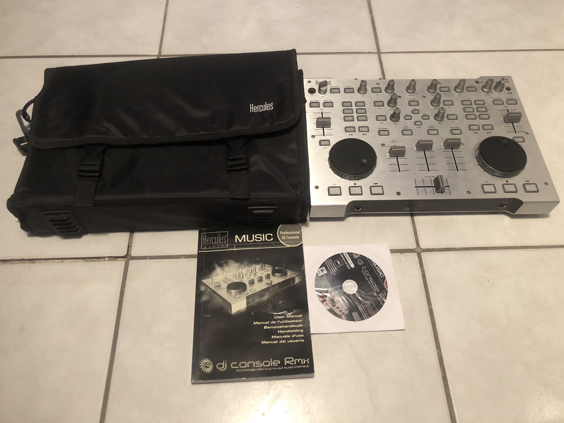 Hercules DJ Console RMX (With Traveling Case)