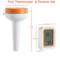 Brand New In Box XY-WQ Pool Thermometer Wireless. 