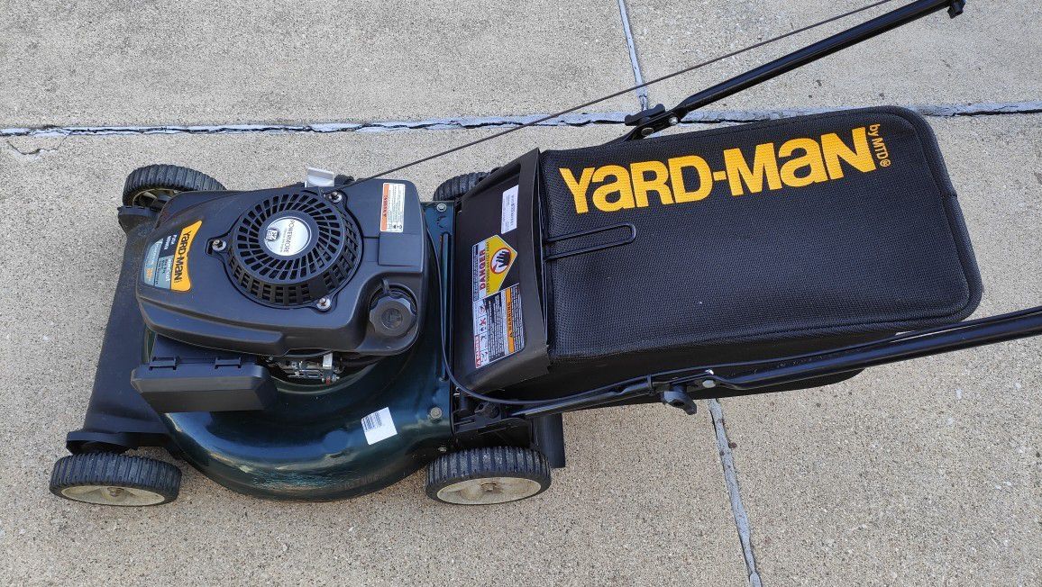 159cc OHV Engine Push Mower Yard-Man By MTD