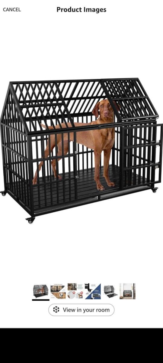 Large Dog Crate (Must Pick Up) 75 Lb