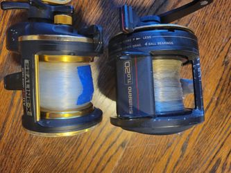 Shamano and daiwa reels TLD20  and Sealine x 40