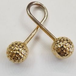 Gold Plated Key Ring 