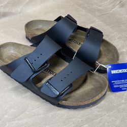 Birkenstock Unisex Size W8-M6 US Arizona Birko-Flor Slide Footbed Sandalias
