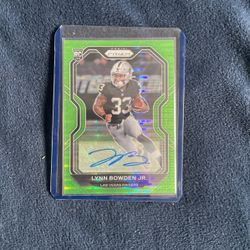 Lynn Bowden JR Green Auto Rc 