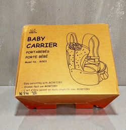 Momtory 6-in-1 Baby Carrier with Hip Seat, Model BCK01, New in Box NIB