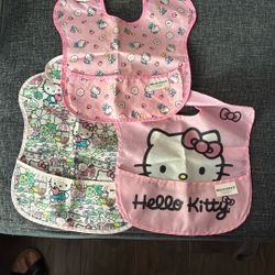 Hello Kitty bibs 