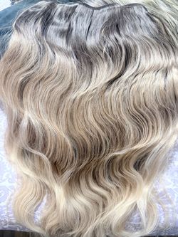 Synthetic Hair Extensions 24 clip on