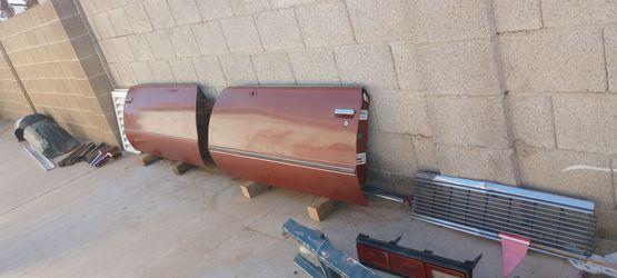 78 Chevy Malibu, G body & El Camino Parts Haul - Rust-Free Doors, Core Support,  Header Panel