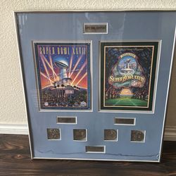 Dallas Cowboy Tickets and Coins Super Bowl 1993/1994