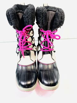 Totes winter boots Sz 4 Girls