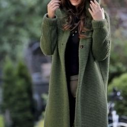 Ladies Cardigan Three-Quarter Length