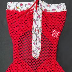 Hello Kitty Fishnet One Piece 