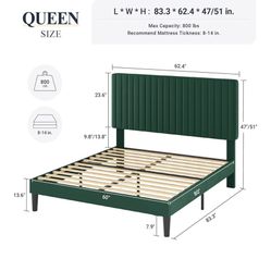 QUEEN BED FRAME 