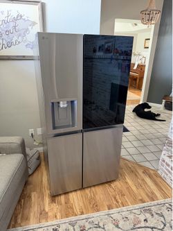 LG side by side refrigerator