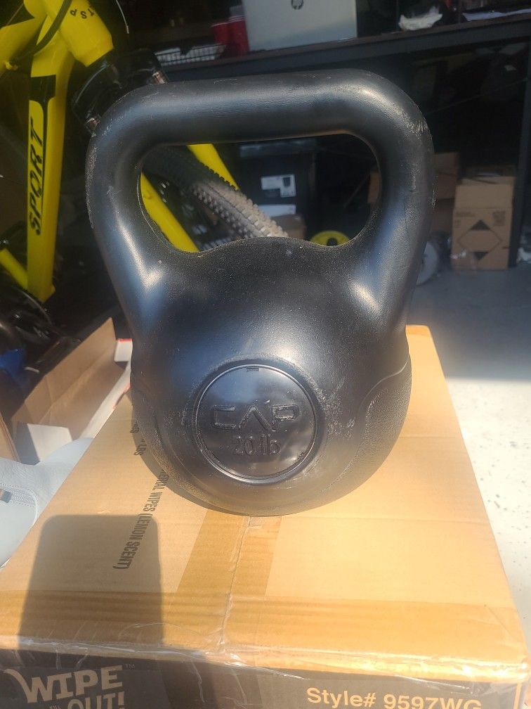 20lbs Kettle Bell 25usd