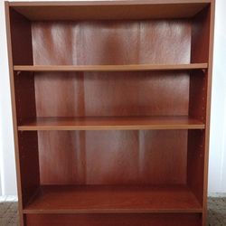 Bookshelf  30” height  x 25”width  x  depth  , perfect condition , cash only .