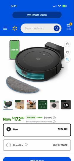 iRobot Rumba Vacuum and Mop