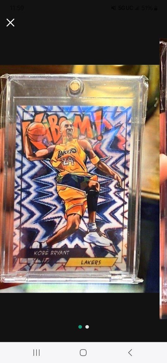 KOBE BRYANT 2018 PANINI KABOOM PROMO CRACKED ICE BASKETBALL CARD MINT LAKERS HOF π π₯